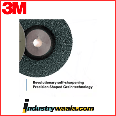 3M 127 X 22 MM Grits 36 981 CP Fibre Disc (Pack Of 100 Pcs)