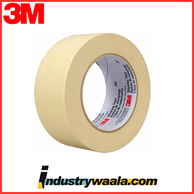 3M 48 MM X 20 Mtr General Purpose Carpenter Masking Tape (Pack of 6 Pcs)
