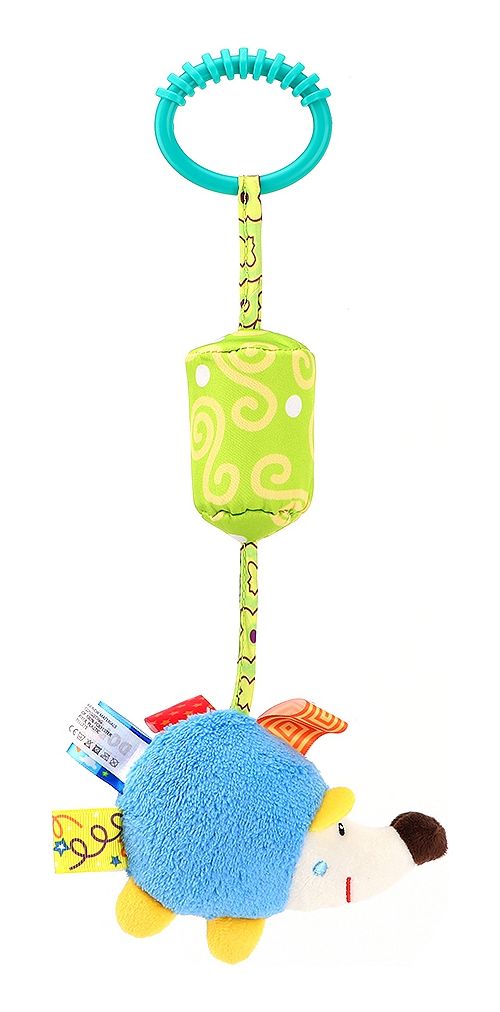 Happy Hedgehog Multi-Sensory Hanging Toy & Rattle