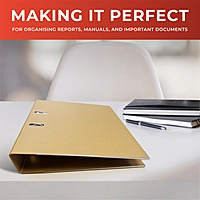 A4 Kraft Paperboard Lever Arch File