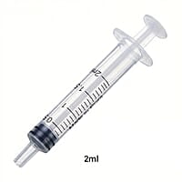 HMD Dispo Van Syringe 2ml 24G x 1 Inch Needle | Sterile Disposable Syringe | Box of 100