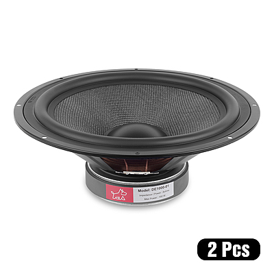 DE1000-01 Woofer 10" 4 Ohms 100 Watts (2 Pcs) DE1000-01 Woofer 10" 4 Ohms 100 Watts (2 Pcs)