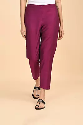 Women Ethnic Trousers - Pink