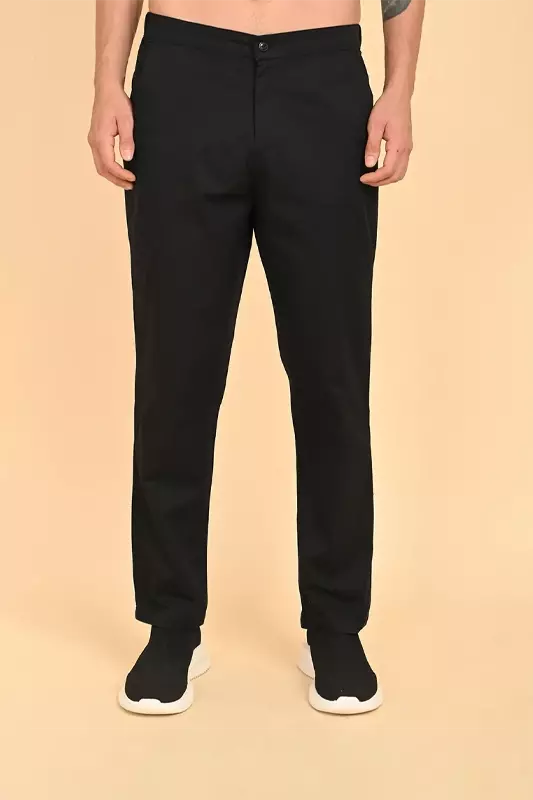 Men's Ethnic Trouser's - Black