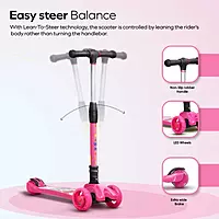 FreeWheel Kick Scooter (Pink)