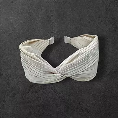 Pleated Twist Headband