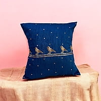 Sparrow Cluster Cushion Cover