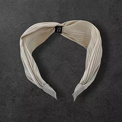 Pleated Twist Headband