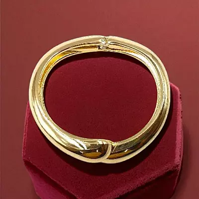 Gold Statement Cuff Bracelet