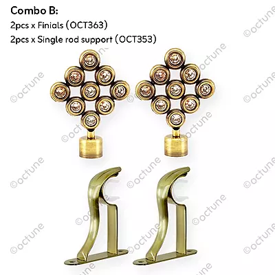 Octune Luxury Curtain Bracket | OCT363