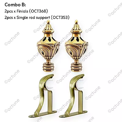 Octune Luxury Curtain Bracket | OCT368