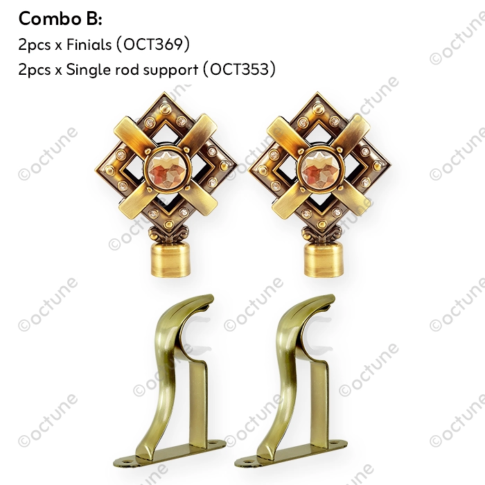 Octune Luxury Curtain Bracket | OCT369