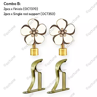 Octune Luxury Curtain Bracket | OCT370