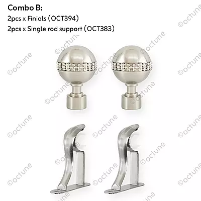 Octune Luxury Curtain Bracket | OCT394