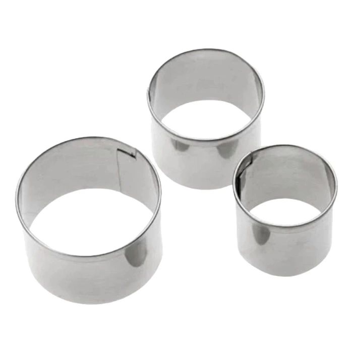 3 Pc Round Cookie Cutter