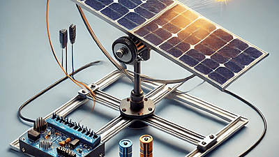 3 Phase Motor Solar Tracker System