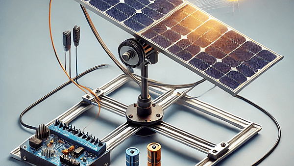 3 Phase Motor Solar Tracker System