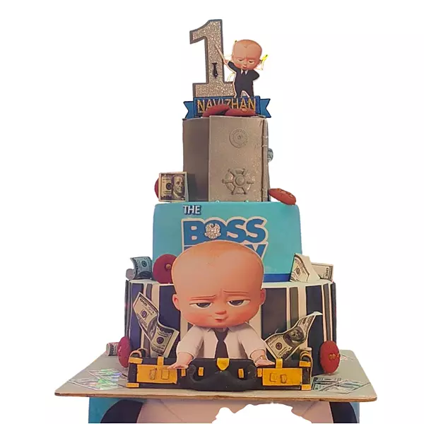 3 Tier Baby Boss Theme