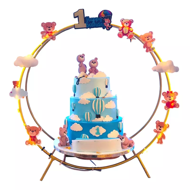 3 Tier Ring With Parachute Theme