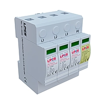 LPES Protector AC-T2-3+1-B-150-RM