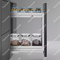 Octune Premium Soft Close Bottle Pullout