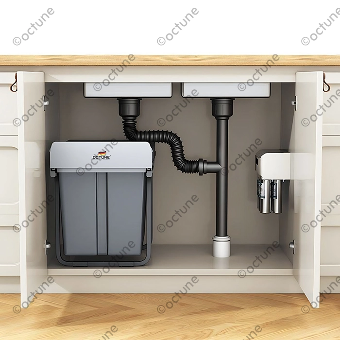 Octune Lustra Dual Sort Bin