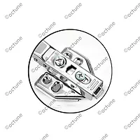 Octune Hydraulic SS304 Hinge