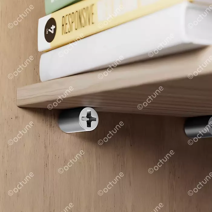 Octune Screw-In Shelf Support | Pack Of 100pcs