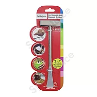3-in-1 Stainless Steel Coconut Breaker Tool – Opener, Flesh Remover & Jaggery Breaker