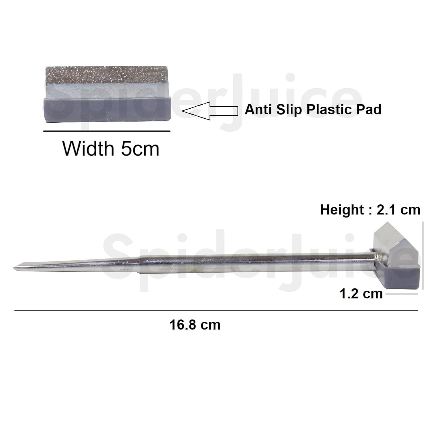 3-in-1 Stainless Steel Coconut Breaker Tool – Opener, Flesh Remover & Jaggery Breaker