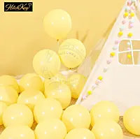 Pastel Yellow Balloons Kit - 40 Pcs