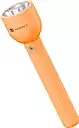 Portronics 2506 Eco Glow Rechargeable Torch – 300 Lumens | 3W | Flasher | 1200mAh Battery | Orange