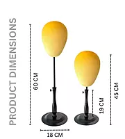 Velvet Head Mannequin - Wig Stand