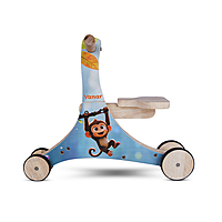 3-in-1 Wooden Baby Push Walker / Ride on Scooter / Balance Bike - Vanar