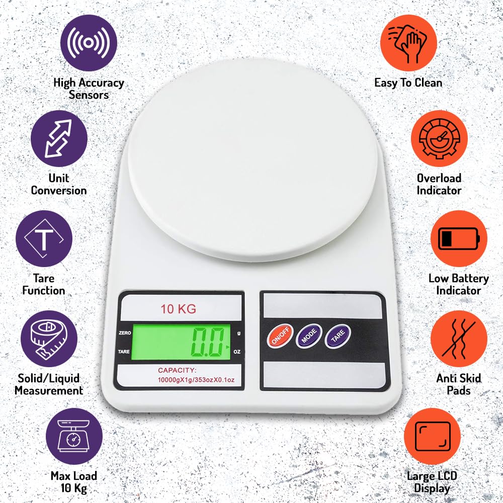 Digital Kitchen Weighing Scale SF400