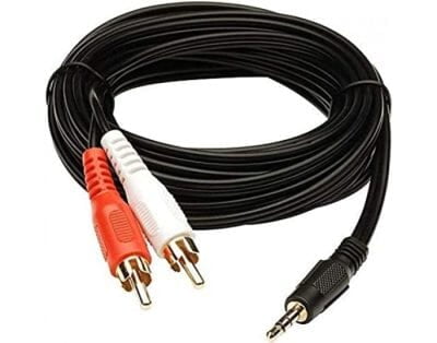 Stereo Male to 2 RCA Male Stereo Audio Cable 1.5 Meter Stereo Male to 2 RCA Male Stereo Audio Cable 1.5 Meter