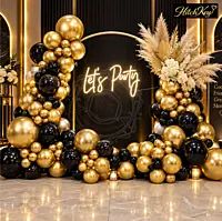 Chrome Gold Balloons - Pack of 20