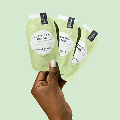 Mani in a Box Waterless 3 Step - Green tea