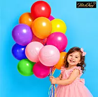 Metallic Multicolor Balloons Kit - 60 pcs