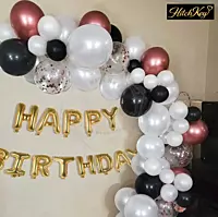 Standard White Balloons Kit - 50 pcs