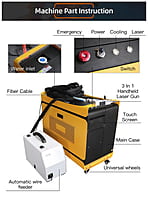 Hand Held Laser Welding Machine 3 in 1 Hand Held Laser Welding Machine 3 in 1