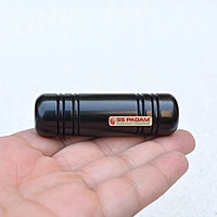 Black Ebony Wood Karungali Kattai Round Stick