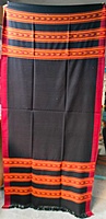 three patti Kullu black shawl