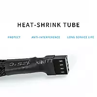 3-Pin PWM Fan Splitter Cable – Dual Fan Connector for PC Cooling