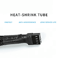 3-Pin PWM Fan Splitter Cable – Dual Fan Connector for PC Cooling