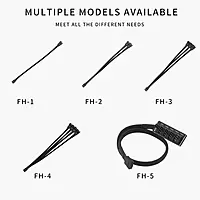3-Pin PWM Fan Splitter Cable – Dual Fan Connector for PC Cooling