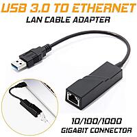 Usb Lan 10/1000 With 3 Port Usb 3.0