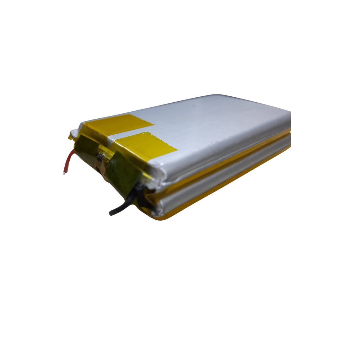 3.7V Lithium Polymer Rechargeable Double Battery Cell for Power Banks, Electric Devices, and DIY Projects 3.7V Lithium Polymer Rechargeable Double Battery Cell for Power Banks, Electric Devices, and DIY Projects
