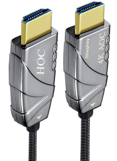HOC HDMI FIBER AOC CABLE 4K 2.0V 20M