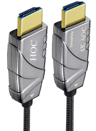 HOC HDMI FIBER AOC CABLE 4K 2.0V 20M